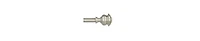 Lauren Ralph Lauren Welford 1" Adjustable Window Curtain Rod and Finial 22 Piece Set, 36"-72"
