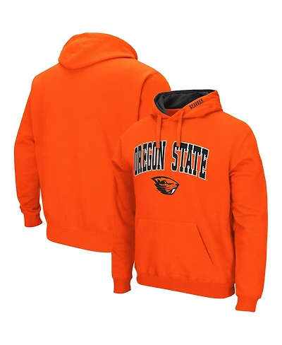 Colosseum Men's Oregon State Beavers Arch & Logo 3.0 Pullover Hoodie