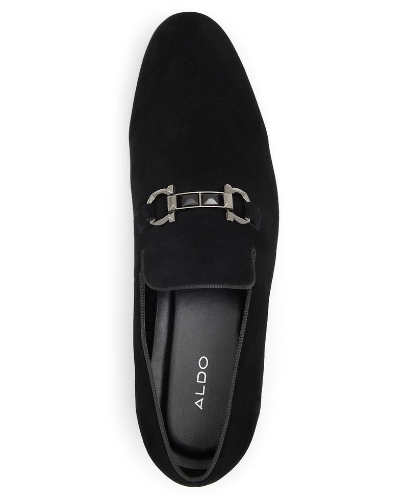 Aldo Men's Faux Suede Bowtie Casual Loafers