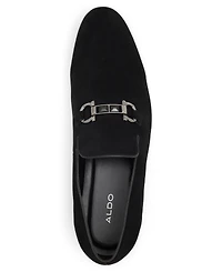 Aldo Men's Faux Suede Bowtie Casual Loafers