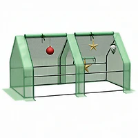 Outsunny 6' x 3' x 3' Portable Mini house with Windows