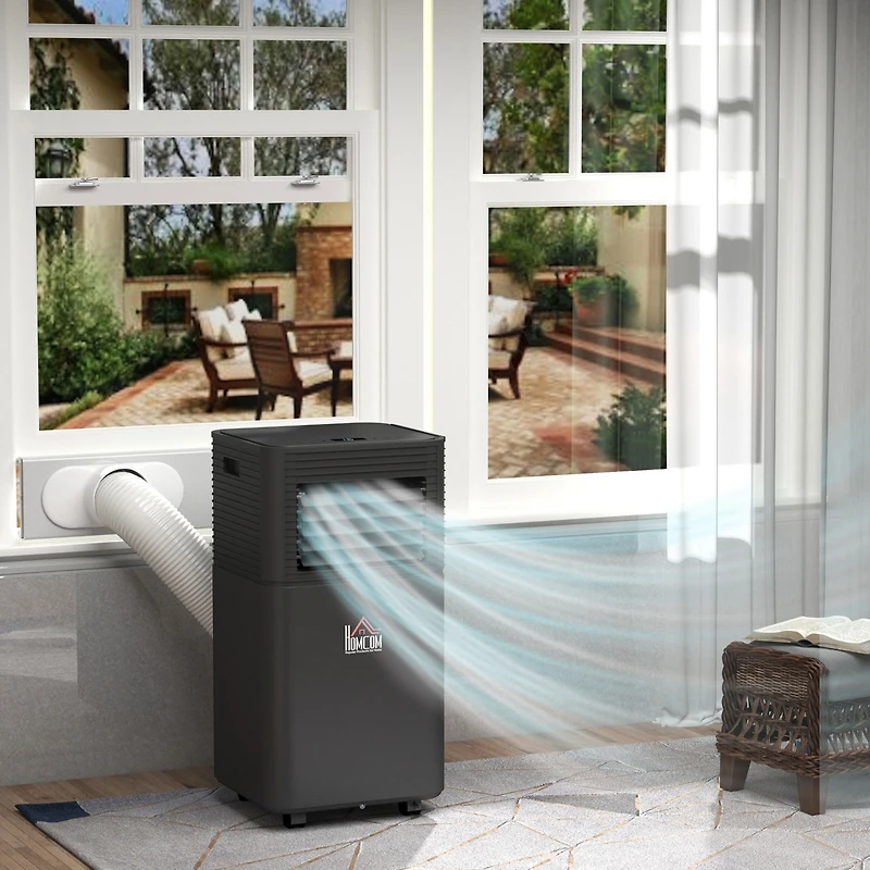 Homcom 8000 Btu Portable Air Conditioner w/ 4 Modes for Home Office,