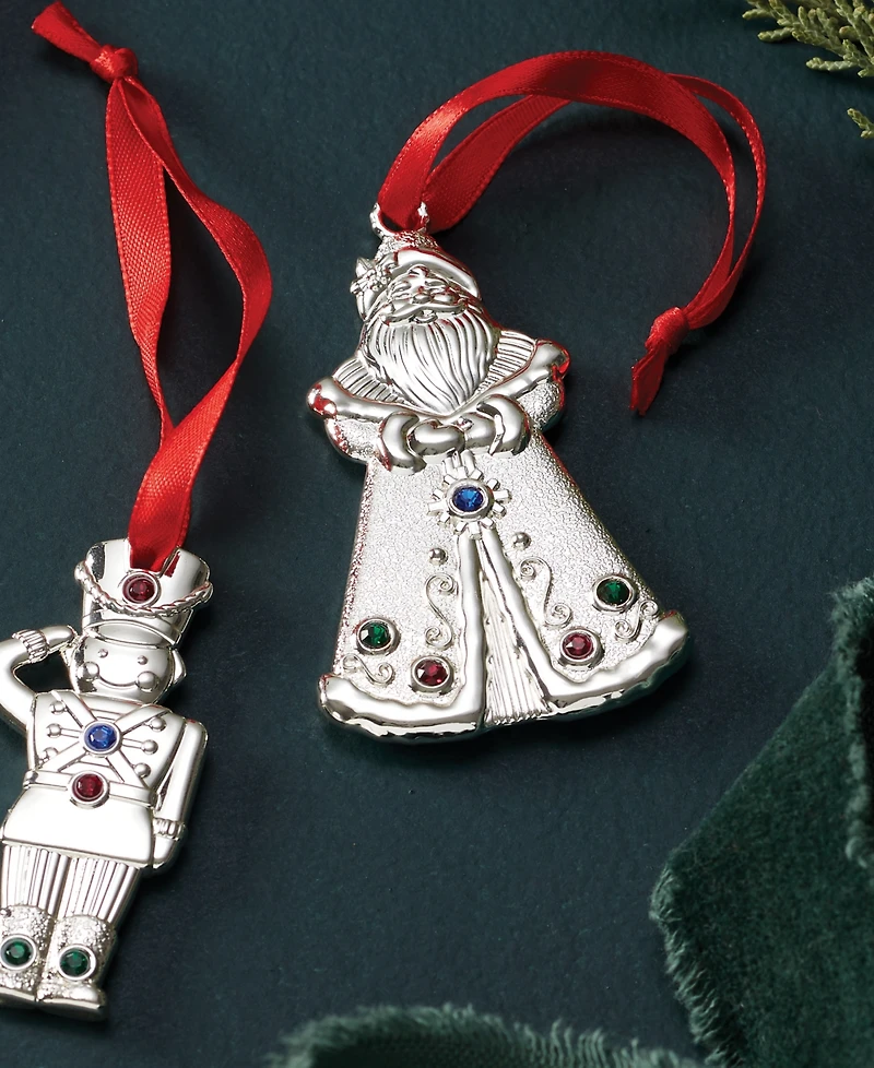 Lenox Jeweled Santa Ornament