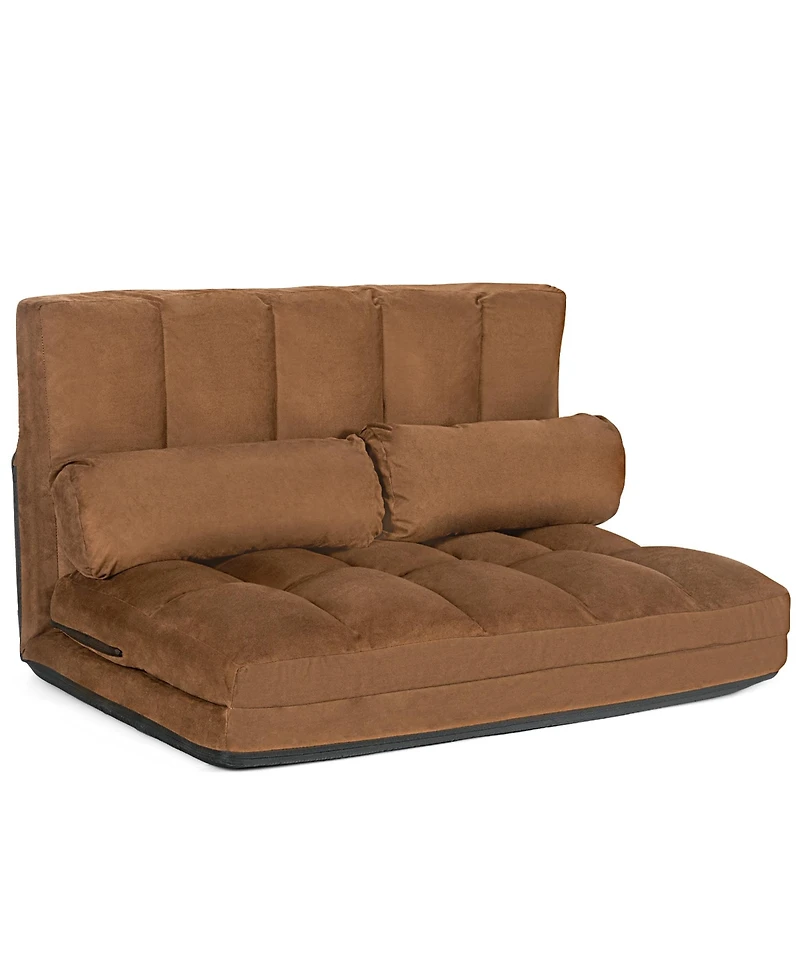 Foldable Floor Sofa Bed 6-Position Adjustable