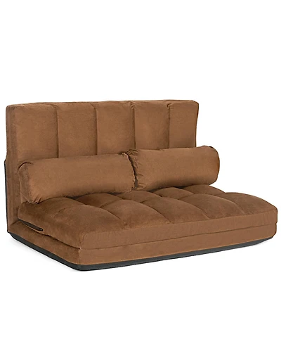 Foldable Floor Sofa Bed 6-Position Adjustable