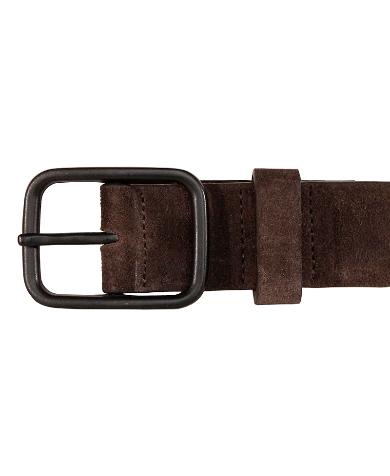 Lucky Brand Men's Distressed Suede Leather Belt