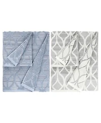Linum Home Alev Jacquard Turkish Cotton Towel Set
