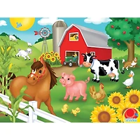 Masterpieces Old McDonald - 24 Piece Musical Floor Jigsaw Puzzle