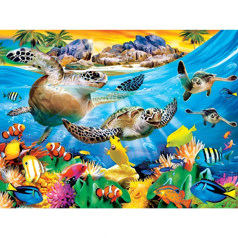 MasterPieces Tropics - Breaking Waves 300 Piece Ez Grip Jigsaw Puzzle