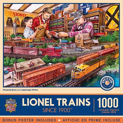 Masterpieces Lionel Trains - Shopping Spree 1000 Piece Jigsaw Puzzle