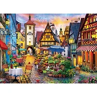 MasterPieces Colorscapes - Bavarian Flower Market 1000 Piece Puzzle