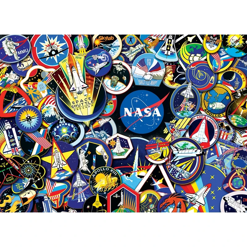 Masterpieces The Space Missions - 1000 Piece Jigsaw Puzzle for Adults