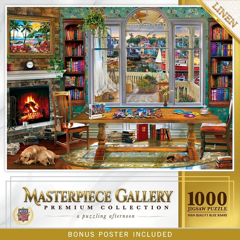 Masterpieces Masterpiece Gallery - A Puzzling Afternoon 1000 Piece Puzzle