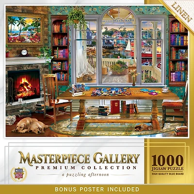 Masterpieces Masterpiece Gallery - A Puzzling Afternoon 1000 Piece Puzzle