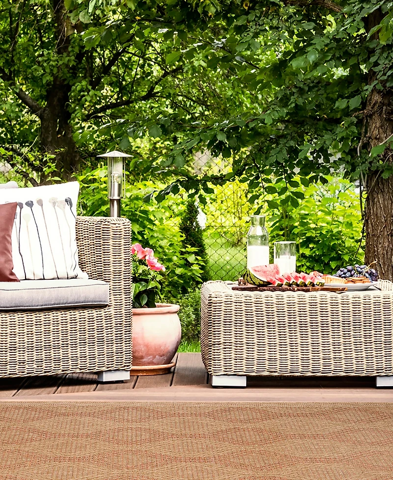 Liora Manne' Sahara Links 5'3" x 7'3" Outdoor Area Rug