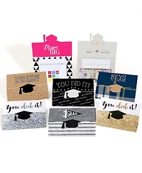 Assorted Graduation Cards - Graduation Party Money Holder Cards - Set of 8