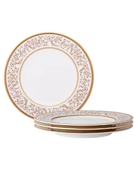 Noritake Summit Gold Set of 4 Salad Plates, Service For 4