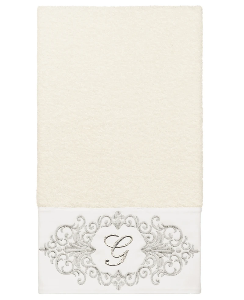 Linum Home Turkish Cotton Monica Embellished Towel 3 Piece Set