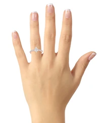 Diamond Marquise Engagement Ring (1 ct. t.w.) 14k Gold