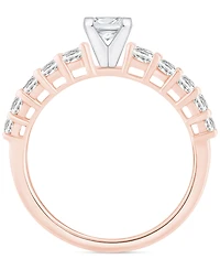 Diamond Princess Engagement Ring (1 ct. t.w.) 14k Gold