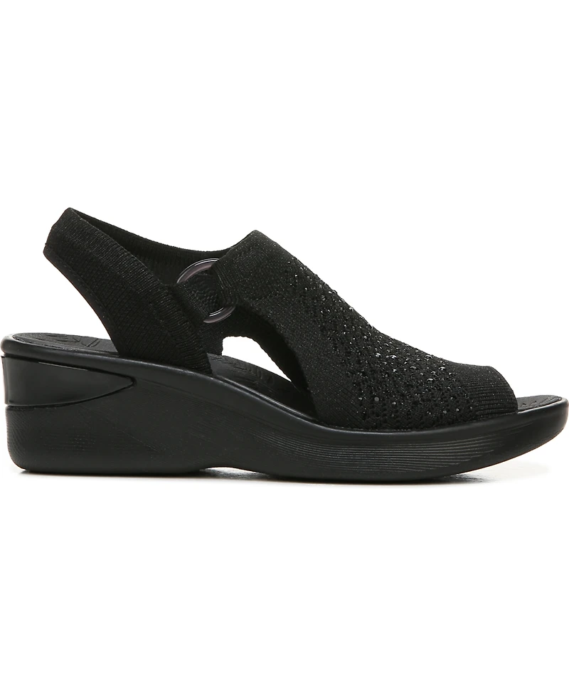 LifeStride Women's Star Bright Washable Wedge Slingbacks