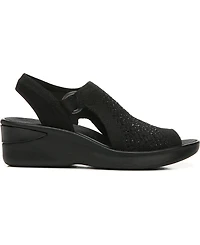 LifeStride Women's Star Bright Washable Wedge Slingbacks