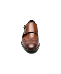 Stacy Adams Men's Karson Wingtip Double-Monk Strap Dress Shoe
