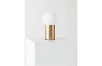 Kai 11" Dimmable Led Cement Modern Table Lamp