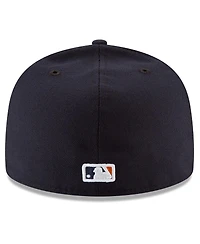 Men's New Era Navy Houston Astros 2022 World Series Side Patch 59FIFTY Fitted Hat