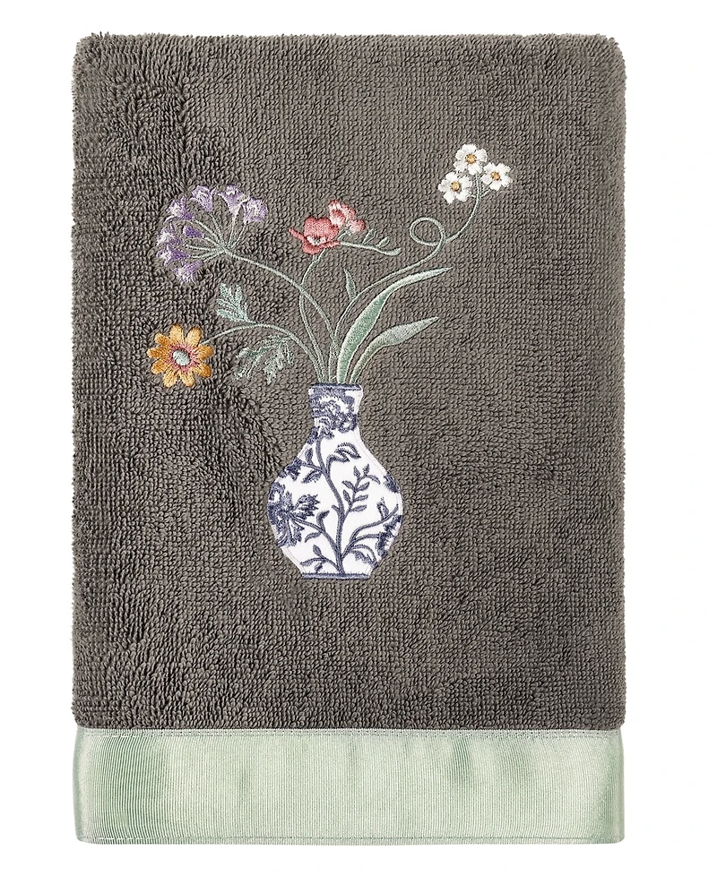 Linum Home Turkish Cotton Stella Embellished -Pc. Bath Towel Set