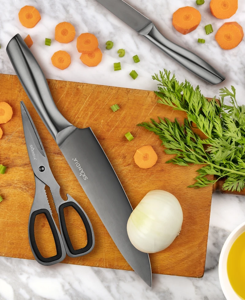 Hampton Forge 12 Piece Ashton Block Cutlery Set