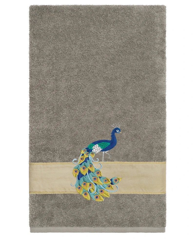 Linum Home Turkish Cotton Penelope Embellished 3-Pc. Bath Towel Set