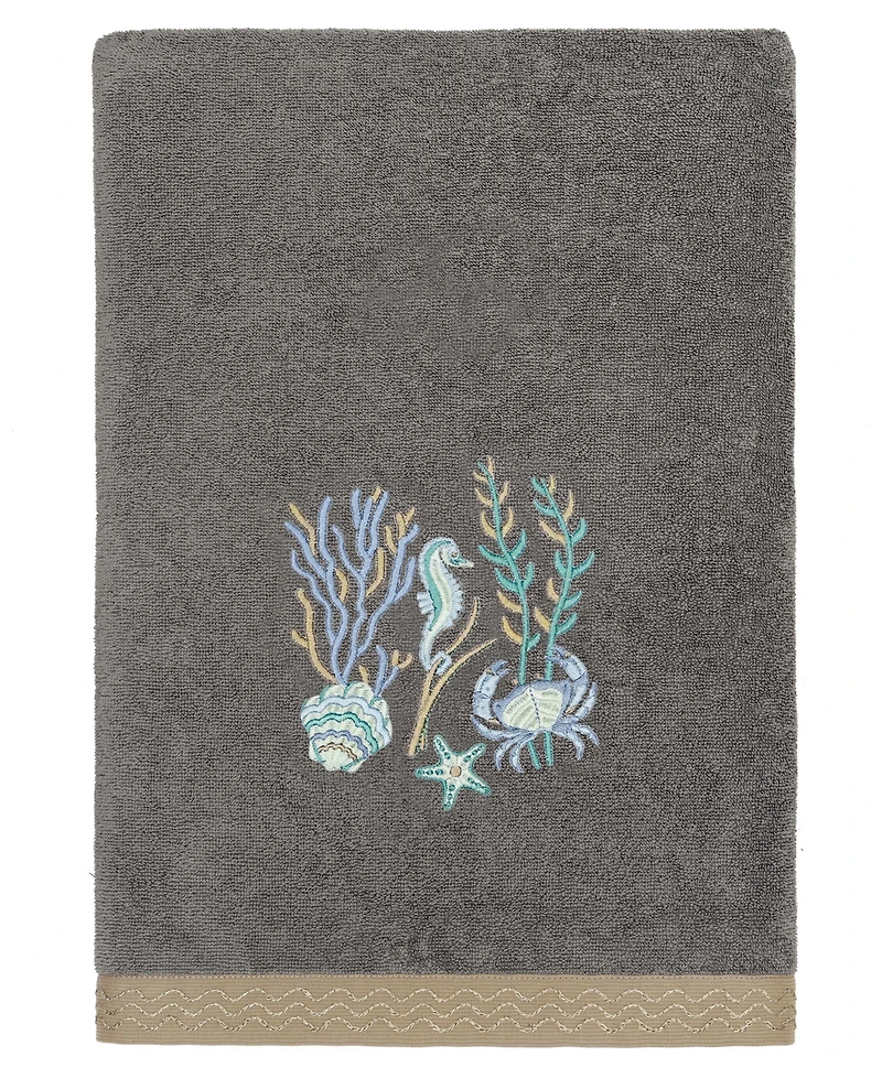 Linum Home Turkish Cotton Aaron Embellished -Pc. Bath Towel Set