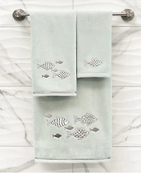 Linum Home Turkish Cotton Figi Embellished 2-Pc. Hand Towel Set