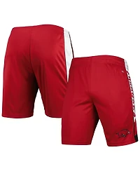 Men's Colosseum Cardinal Arkansas Razorbacks Pool Time Shorts