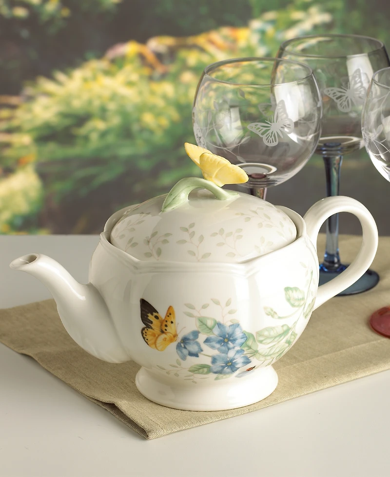 Lenox Butterfly Meadow Teapot