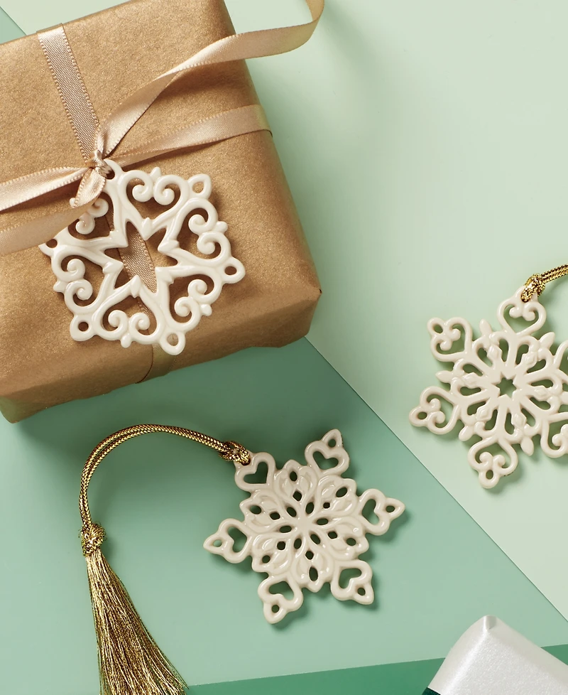 Lenox Mini Snowflake 3 Pc. Ornament Set