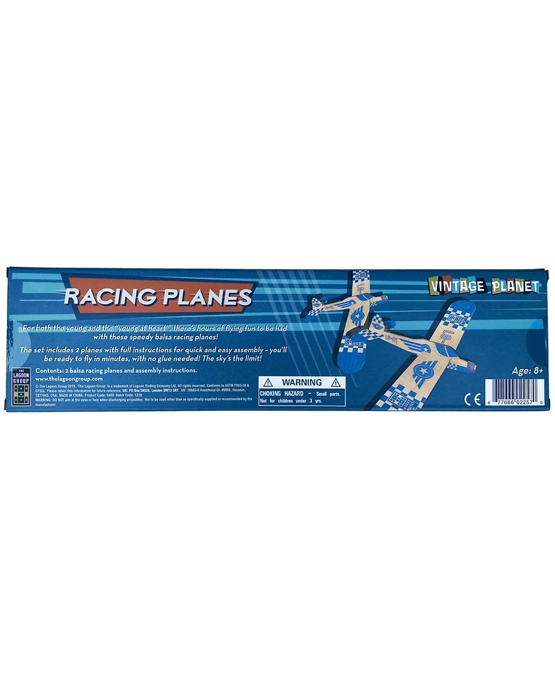 The Lagoon Group Vintage-Like Planet Racing Planes Set, 3 Piece