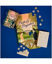 Professor Puzzle Jane Austen's Pride Prejudice Double-Sided Jigsaw Puzzle Set, 252 Pieces