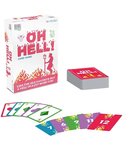 Areyougame Oh Hell Card Game Set, 81 Piece
