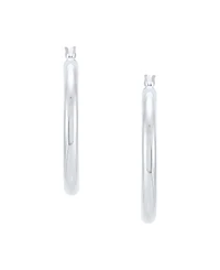 Giani Bernini Polished Tube Hoop Earrings, 30mm