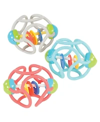 Kaplan Early Learning Ogobolli Bolli Rattle Ball Set - Set of 3