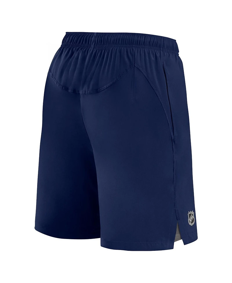 Men's Fanatics Navy Washington Capitals Authentic Pro Rink Shorts