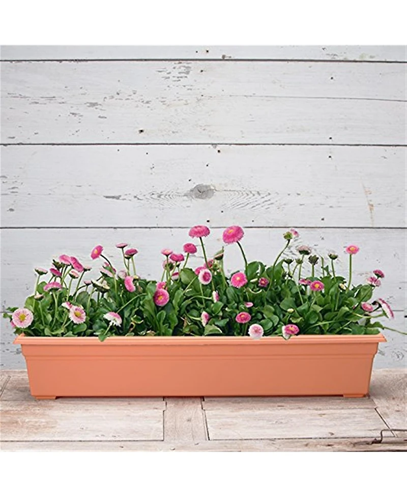 Novelty 16365 Countryside Planter Terracotta 36 Inch Length