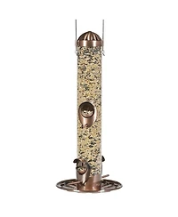 Perky-Pet 385-2 2-in-1 Wild Bird Seed Tubular Feeder 1 Pound Capacity