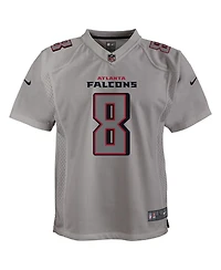 Big Boys Nike Kyle Pitts Gray Atlanta Falcons Atmosphere Game Jersey