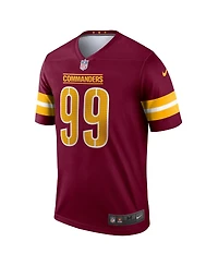 Men's Nike Chase Young Burgundy Washington Commanders Legend Jersey