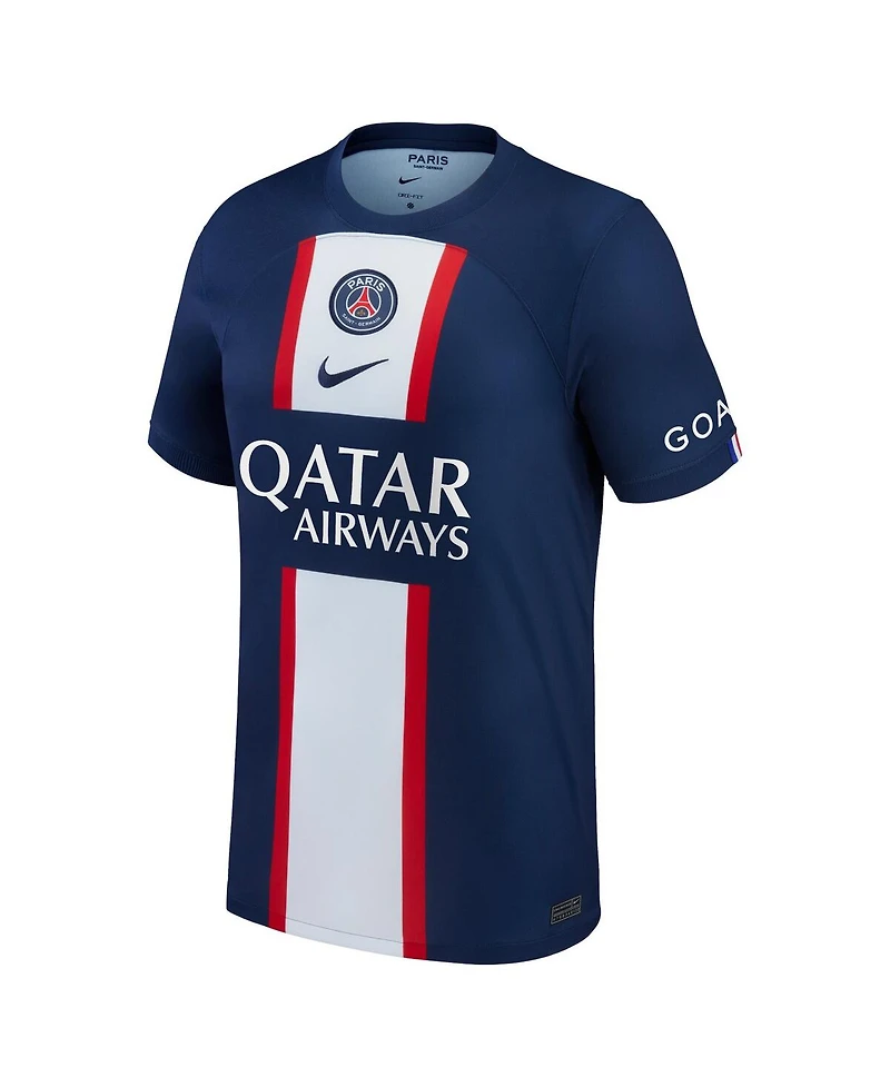 Men's Nike Blue Paris Saint-Germain 2022/23 Home Replica Blank Jersey