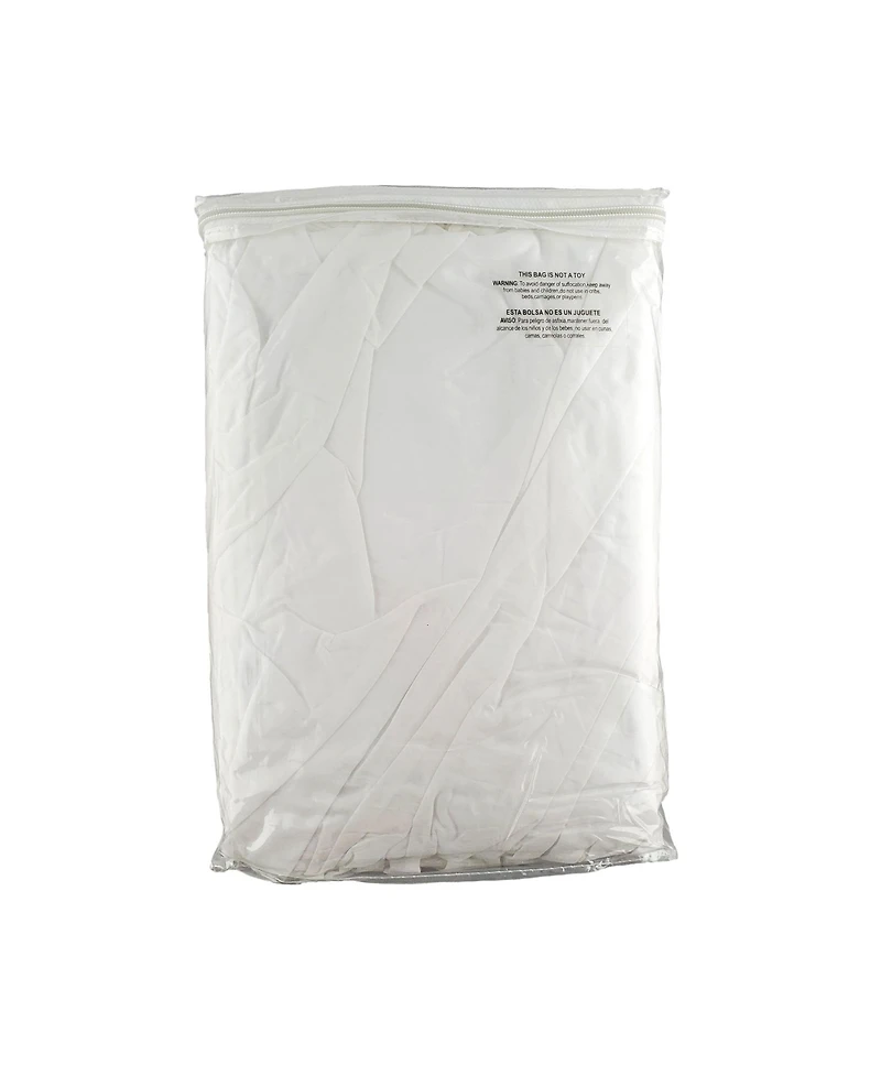 Greenland Home Fashions Cotton Voile 15" Drop Bed Skirt, Queen