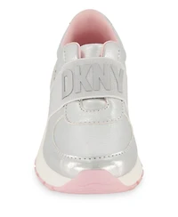 Dkny Little Girls Danni Empress Metallic Slip On Sneaker